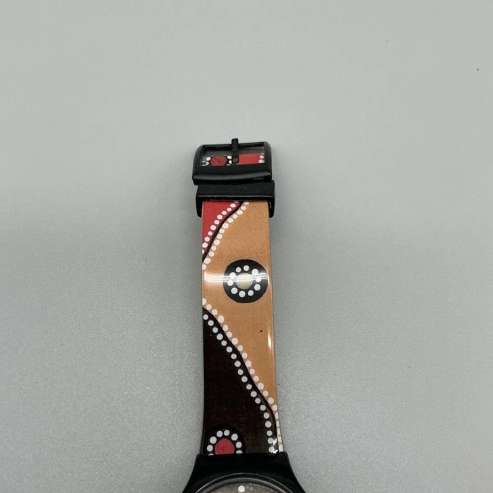 Australian Outback Artist Series Watch Unisex 34mm Indigenous ArtNew Battery